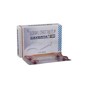 Caverta 100 Mg (Sildenafil Citrate)