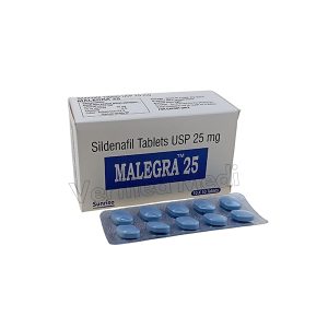 Malegra 25 Mg (Sildenafil Citrate) Men ED Pills