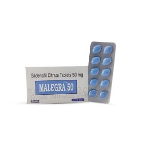 Malegra 50 Mg (Sildenafil Citrate)