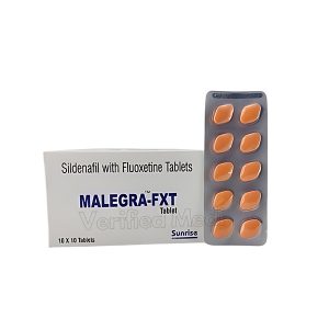 Malegra FXT (Sildenafil/Fluoxetine)