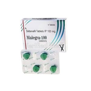 Malegra Green 100 Mg (Sildenafil Citrate)