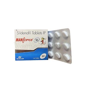 Manforce 50 Mg (Sildenafil Citrate) Men ED Pills