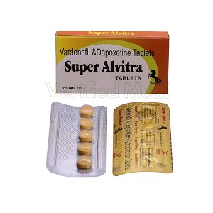 Super Alvitra (Vardenafil/Dapoxetine) Men ED Pills