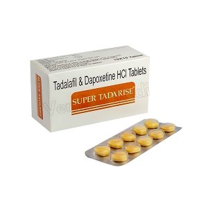 Super Tadarise (Tadalafil/Depoxetine) 80 Mg