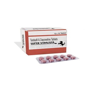 Super Vidalista (Tadalafil/Dapoxetine) Men ED Pills