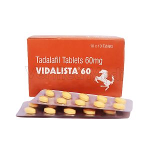 Vidalista 60 Mg (Tadalafil 60 Mg) Men ED Pills