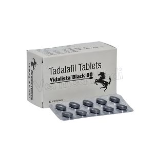 Vidalista Black 80 Mg (Tadalafil Black 80 Mg) Men ED Pills