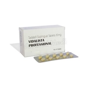 Vidalista Professional 20 Mg (Tadalafil) Men ED Pills