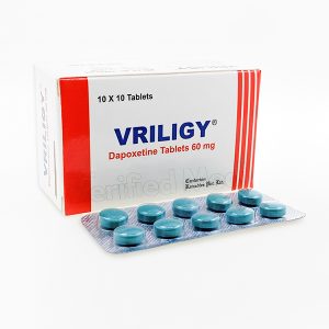 Vriligy 60 Mg (Dapoxetine) Premature Ejaculation Pill