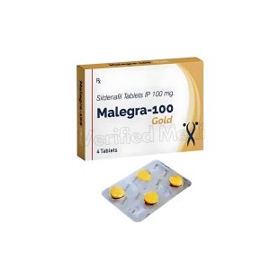 Malegra Gold 100 (Sildenafil Citrate)